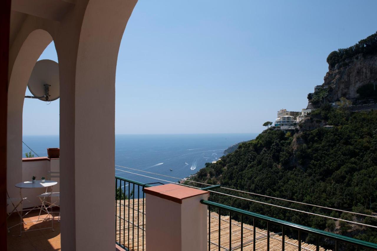 شقة Amalfi Venere House -Balcony & Seaview المظهر الخارجي الصورة