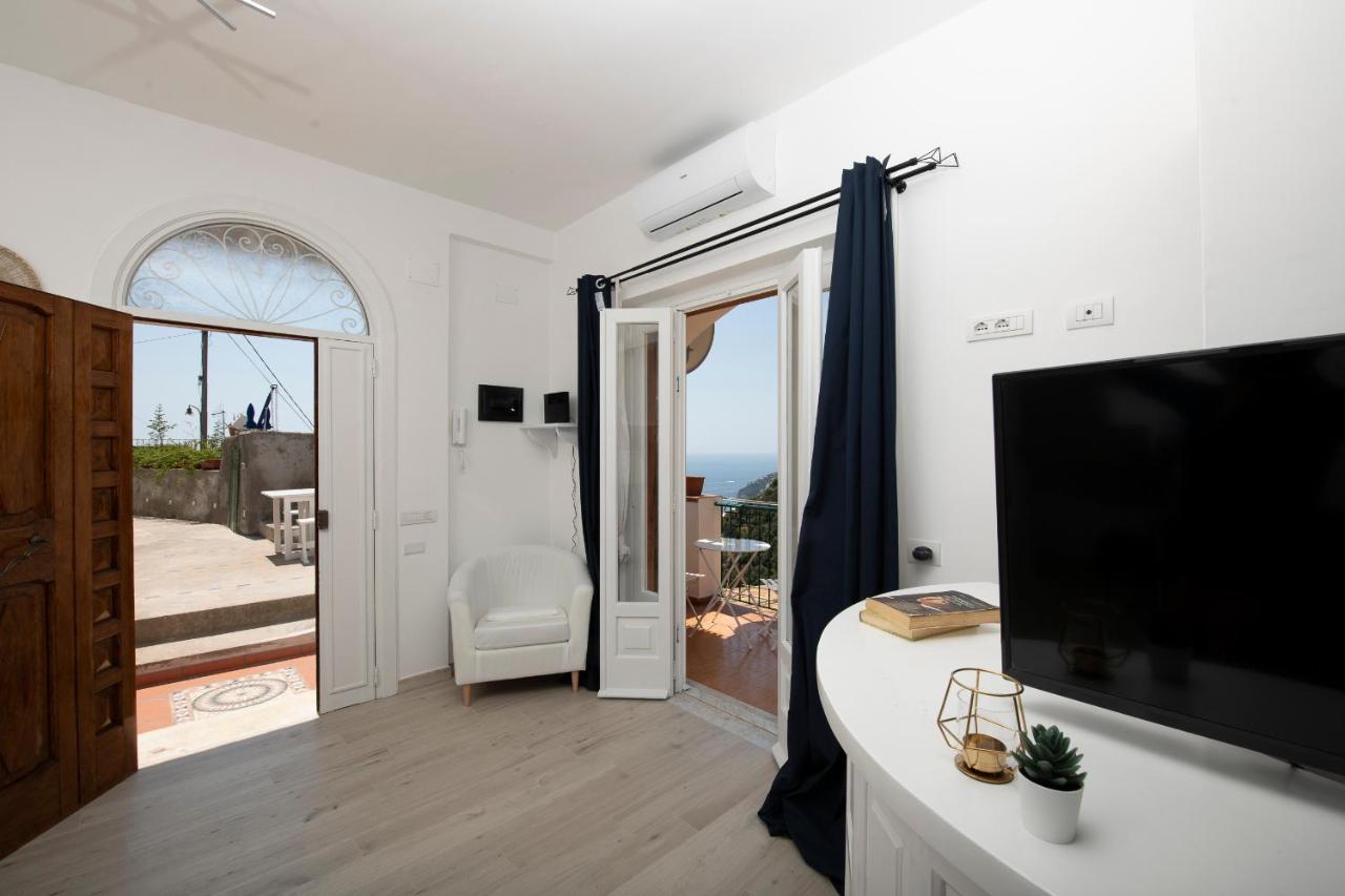 شقة Amalfi Venere House -Balcony & Seaview المظهر الخارجي الصورة