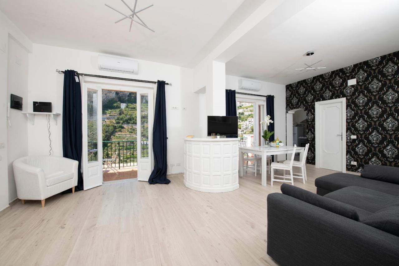 شقة Amalfi Venere House -Balcony & Seaview المظهر الخارجي الصورة